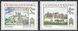 miniature TCHECOSLOVAQUIE  Y & T N° 2445/46 **  Motifs historiques de Bratislava  D