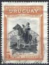 miniature Uruguay 1952 - YT 608 ( Général Artigas à chevaal ) Ob