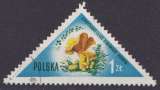 Pologne 1959 Y&T 963 oblitéré - Champignons 