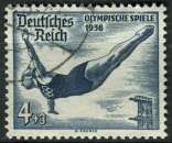 ALLEMAGNE REICH 1936 OBLITERE N° 566