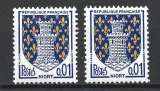 miniature France 1962 - Y & T : 1351A - Armoiries de Niort