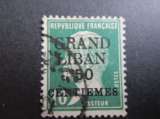 grand - liban y & t 15 obl 1924 