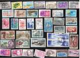 miniature France lot de 39 timbres oblitérés 
