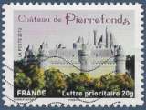 miniature FRANCE 2012 : yt 734 Oblitéré/Used #  Château de Pierrefonds