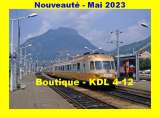 AL 890 - Autorail RGP 1 X 2700 en gare de GRENOBLE - Isère - SNCF