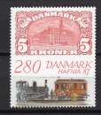 miniature DANEMARK 1987 EXPOSITION PHILATELIQUE HAFNIA 87 NEUF**