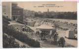cpa 35 Dinard Vue générale de la Plage ( manège au premier plan )
