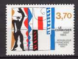 miniature FRANCE 1987 CENTENAIRE DE LA NAISSANCE DE LE CORBUSIER ARCHITECTE  NEUF**