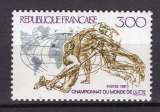 miniature FRANCE 1987 CHAMPIONNAT DU MONDE DE LUTTE A CLERMONT FERRAND  NEUF**