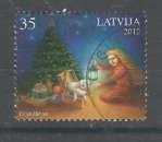 miniature Lettonie 2012  - YT n° 827 - Noël
