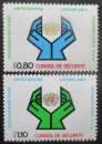 NATIONS UNIES Genève N°66 et 67 neuf ** cote 4,10€