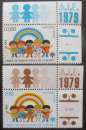 NATIONS UNIES Genève N°83 et 84 neuf ** cote 3,90€