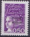 St Pierre et Miquelon 1997 Y&T 658 neuf sans charnière - Marianne du 14 juillet (scan dos) 
