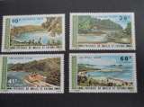 wallis et futuna y & t poste aerienne 67 au 70  ** 1975