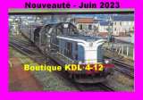 miniature RU 2082 - Train des skieurs, loco BB 66241 quittant la gare - USSEL - Corrèze - SNCF