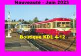 miniature RU 2084 - Autorails Caravelle X 4651 et 2853 en gare - USSEL - Corrèze - SNCF