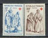 1957 - YT 1140 1141 ** MNH SÉRIE COMPLÈTE.