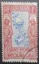 ST PIERRE ET MIQUELON N°136 oblitéré 