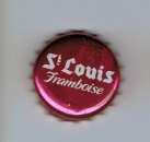 BELGIQUE - CAPSULE DE BIÈRE SAINT LOUIS FRAMBOISE.