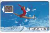 Télécarte 02/1991 - F145Aa trou de 7 - 120 U - SC4An - N° 24336 - Patineuse 1 (utilisée) 