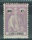 ST THOMAS & PRINCE 1926 - MUNDIFIL 271 YT XXX * MH DENT. 12X11 1/2.