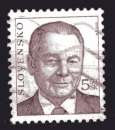 miniature SLOVAQUIE 2000 LE PRESIDENT RUDOLF SCHUSTER OBLITERE