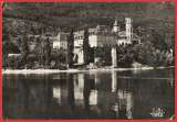 miniature Savoie ( 73 ) Saint-Pierre-de-Curtille : Abbaye d'Hautecombe et lac du Bourget - CPSM écrite 