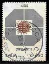 miniature Italie 1989 - Y&T 1802 Oblitéré - Campagne contre le SIDA