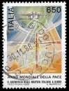 miniature Italie 1986 - Y&T 1731 Oblitéré - Année internationale de la paix