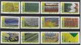 miniature FRANCE 2021 : yt 1942 ... 1853 Oblitéré/Used  # Mosaïque de paysages - Série Complète