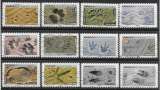 miniature FRANCE 2021 : yt 1956 ... 1967 Oblitéré/Used  # Empreintes d'animaux - Série Complète