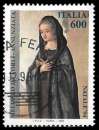 miniature Italie 1994 - Y&T 2082 Oblitéré - L'Annonciation de Melozzo da Forli