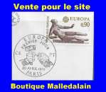 FRANCE - Oblitéré 1er jour sur fragment - YT 1790 Europa 