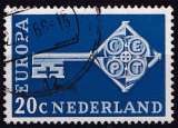 Pays Bas 1968 Y&T 871 oblitéré trace de charnière - Europa