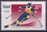 Islande 1998 Y&T 835 neuf ** - Jeux olympiques d'hiver à Nagano - Ski alpin 