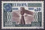 Andorre français 1976 Y&T 253 oblitéré - Europa 
