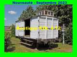 AL 913 - Fourgon marchandises avec vigie du M-St-C en gare - TUFFE - Sarthe - Transvap