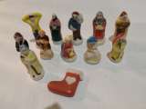 miniature 12 fèves santons