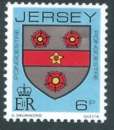 miniature Ile de Jersey - Y&T 0242a (**) - Blasons de familles de Jersey 