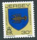 miniature Ile de Jersey - Y&T 0268 (**) - Blasons de familles de Jersey -