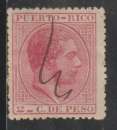 PORTO RICO 1882 - Y&T  N° 62