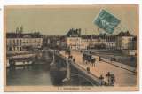 cpa 60 Compiègne Le Pont ( Calèches )