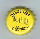 SUISSE - CAPSULE DE SCHWEPPES TONIC GINGER ALE DEPUIS 1783.