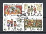 RUSSIE  Y & T  N°  5967/70  Centenaire création ballet Tchaïkovski   ( bloc de 4 )