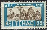 Tchad - 1930 - Y & T n° 15 Timbres-taxe - MH