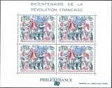 T.A.A.F. - 1989 - Y & T n° 1 Blocs & feuillets (n° 108 Poste aérienne x 4) - MNH