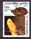 CAMBODGE 2000 ANIMAUX LES TORTUES OBLITERE  