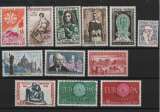 miniature LOT TIMBRES ANNEE 1961