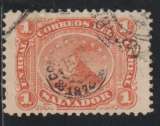 SALVADOR 1867- Y&T N° 2