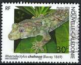 Nouvelle-Calédonie - 2003 - Reptile Racodactylus chahoua 30 F issu du Y & T n° 29 Blocs & f. - O. 